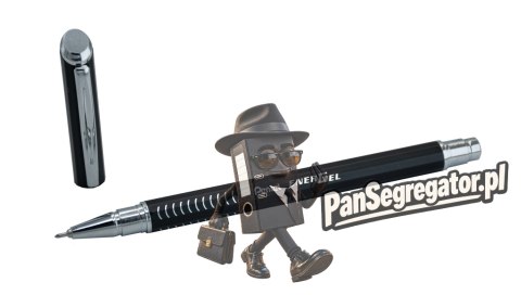 Cienkopis kulkowy 0,5mm ENERGEL SLIM czarna obudowa PENTEL