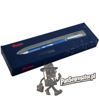 Cienkopis kulkowy 0,5mm ENERGEL SLIM niebieska obudowa PENTEL