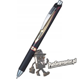Cienkopis kulkowy BLP75-BP1BPL czerwony Energel automatyczny 0.5mm PENTEL