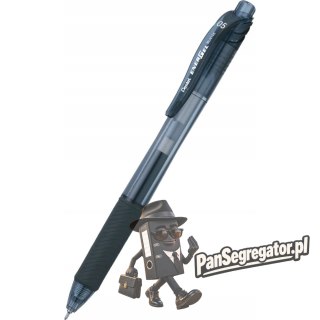 Cienkopis kulkowy PENTEL BLN105 czarny z płynnym tuszem żelowym 0.5mm