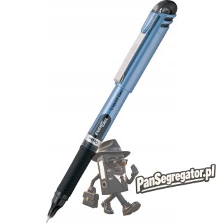Cienkopis kulkowy PENTEL ENERGEL BLN15 czarny z płynnym tuszem żelowym