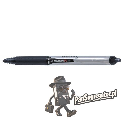 Cienkopis kulkowy V5 RT czarny BXRT-V5-B PILOT