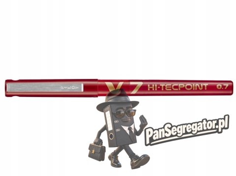 Cienkopis kulkowy V7 czerwony BX-V7-R PILOT