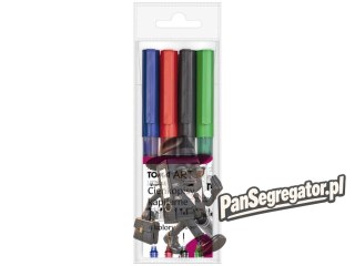 Cienkopisy kapilarne 0,5mm 4 kolory TO-347 TOMA