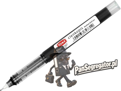 Cienkopisy kapilarne 0,5mm 6 kolorów TO-347 TOMA