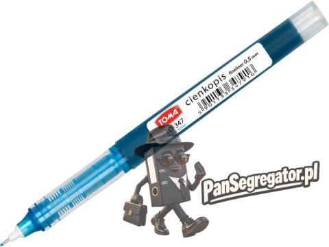Cienkopisy kapilarne 0,5mm 6 kolorów TO-347 TOMA