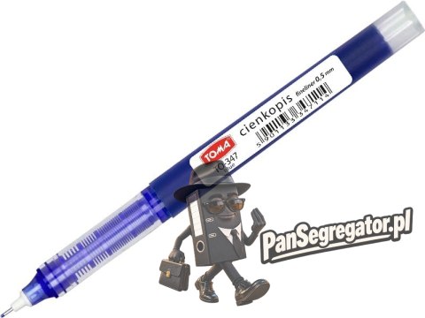 Cienkopisy kapilarne 0,5mm 6 kolorów TO-347 TOMA