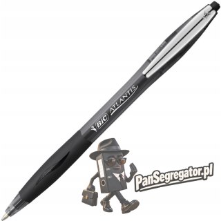 Długopis ATLANTIS SOFT czarny BIC-click 9021332