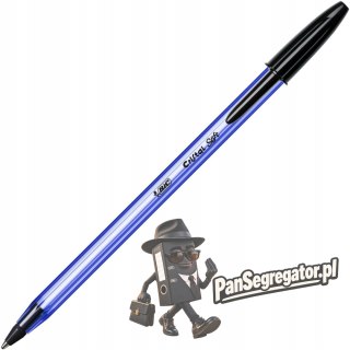 Długopis CRISTAL SOFT czarny 951433 BIC