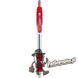 Długopis DONG-A SHABITY-S/ANYBALL czerwony TT5430