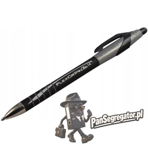 Długopis FLEXGRIP ELITE 1.4mm czarny PAPER MATE S0767600