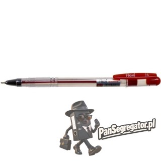 Długopis FLEXI czerwony TT7040 PENMATE