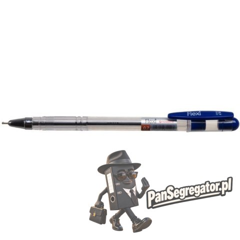 Długopis FLEXI niebieski PENMATE TT7038