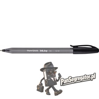 Długopis INKJOY 100 CAP M czarny 1mm PAPER MATE S0957120