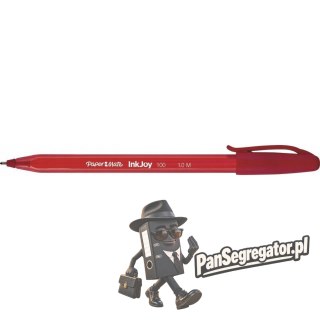 Długopis INKJOY 100 CAP M czerwony S0957140 Paper Mate