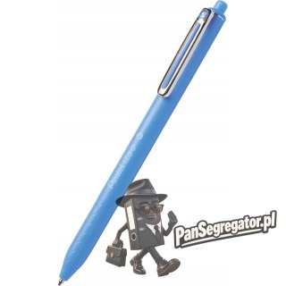 Długopis IZEE 0.7 jasno niebieski BX467S PENTEL z tuszem low viscosity