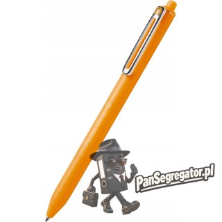Długopis IZEE 0.7 pomarańczowy BX467-F PENTEL z tuszem low viscosity