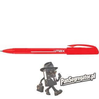 Długopis MAX 10 czerwony RYSTOR 408-001