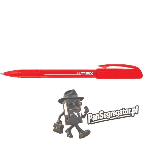 Długopis MAX 10 czerwony RYSTOR 408-001