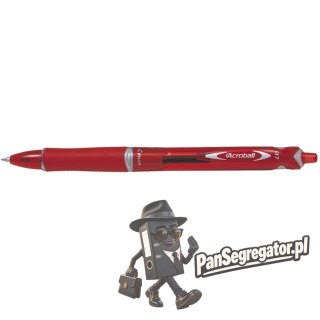 Długopis PILOT ACROBALL czerwony PIBPAB-15F-R-BG