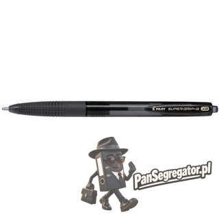 Długopis SUPER GRIP G automatyczny XB czarny PILOT PIBPGG-8R-XB-BB