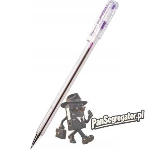 Długopis SUPERB BK77 fioletowy PENTEL