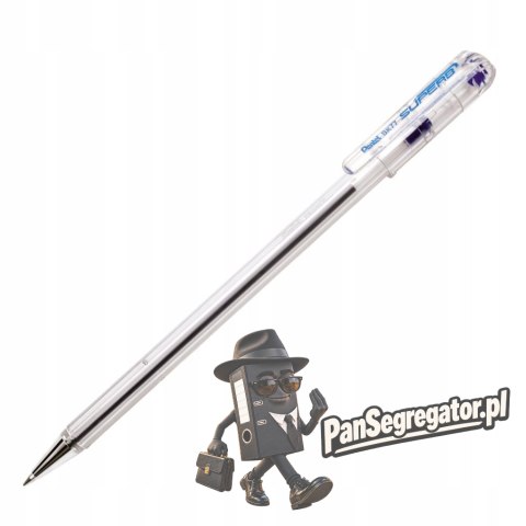 Długopis SUPERB BK77 niebieski PENTEL