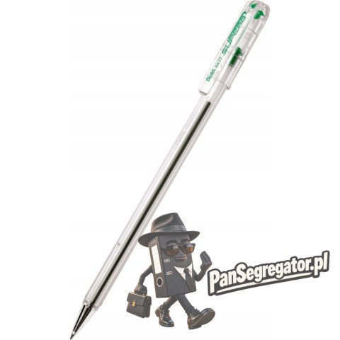 Długopis SUPERB BK77 zielony PENTEL