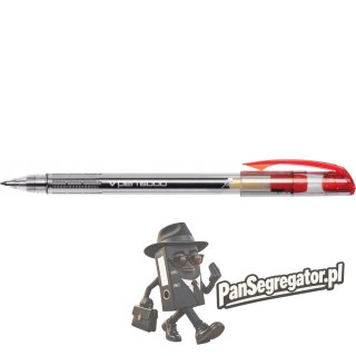 Długopis V`PEN-6000/B 0,7mm czerwony 439-001 RYSTOR