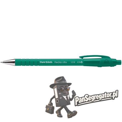Długopis automatyczny FLEXGRIP ULTRA RT zielony PAPER MATE S0190453