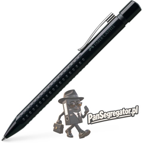 Długopis automatyczny GRIP 2010 czarny, wkład M niebieski 243999 Faber-Castell