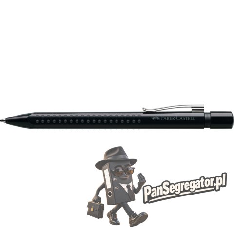 Długopis automatyczny GRIP 2010 czarny, wkład M niebieski 243999 Faber-Castell