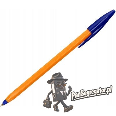 Długopis niebieski BIC ORANGE 0.7mm ekonomiczny do codziennego użytku