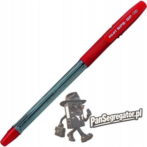 Długopis olejowy BPS-GPXB czerwony BPS-GP-XB-R PILOT