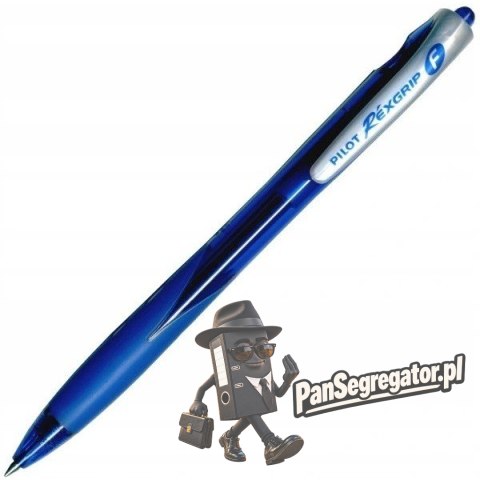 Długopis olejowy PILOT REXGRIP niebieski PIBPRG-10R-L