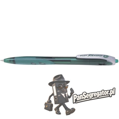 Długopis olejowy PILOT REXGRIP zielony PIBPRG-10R-G