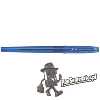 Długopis olejowy ze skuwką PILOT SUPER GRIP niebieski BPS-GG-F-L