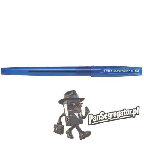 Długopis olejowy ze skuwką PILOT SUPER GRIP niebieski BPS-GG-F-L