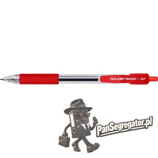 Długopis pstrykany BOY PEN-6000 czerwony 443-001 RYSTOR
