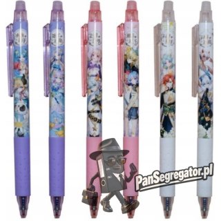 Długopis usuwalny automatyczny 0,5mm niebieski Korean Flower Manga MG AKPJ23006