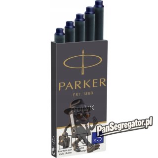 Naboje PARKER (5sztuk) niebieskie 1950384