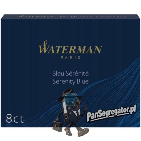 Naboje WATERMAN niebieskie (8szt.) S0110860