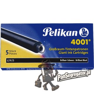Naboje długie granatowe (5szt.) 300004108 PELIKAN