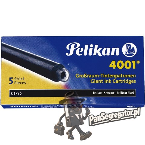 Naboje długie granatowe (5szt.) 300004108 PELIKAN