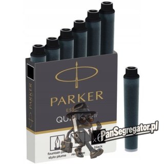 Naboje mini czarne (6szt.) 1950407 PARKER