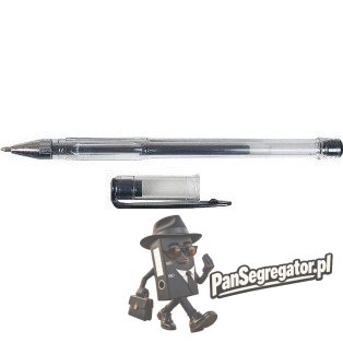 Pióro D.RECT żelowe 3006 czarne 103021