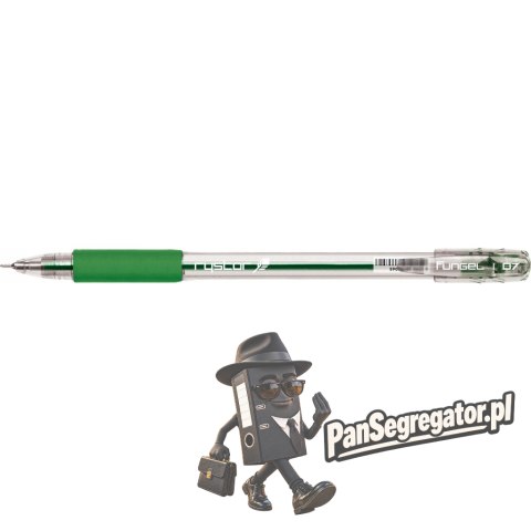 Pióro żelowe G-032/D FUN GEL zielone RYSTOR 428-003