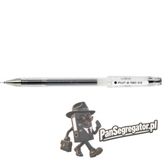 Pióro żelowe PILOT G-TEC C4 czarny PIBL-GC4B