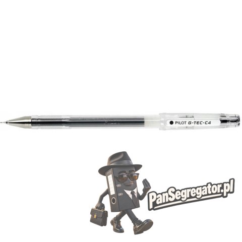 Pióro żelowe PILOT G-TEC C4 czarny PIBL-GC4B