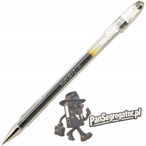 Pióro żelowe PILOT G1 czarny PIBLG1-5B
